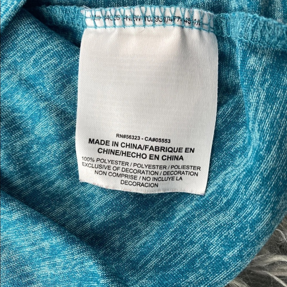 Nike Women's Athletic Top Size Small Teal Short Sleeve - Picture 11 of 12